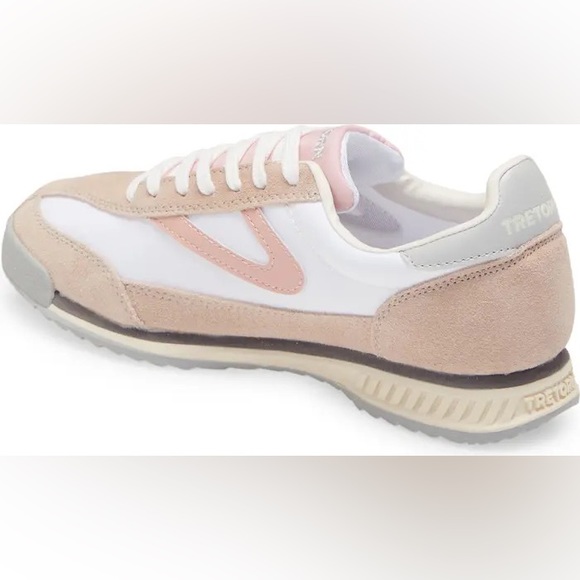 Tretorn Rawlins Retro Sneaker white/blush - Picture 2 of 9